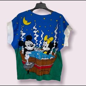 Vintage Sunday Comics Disney Mickey & Minnie Shirt